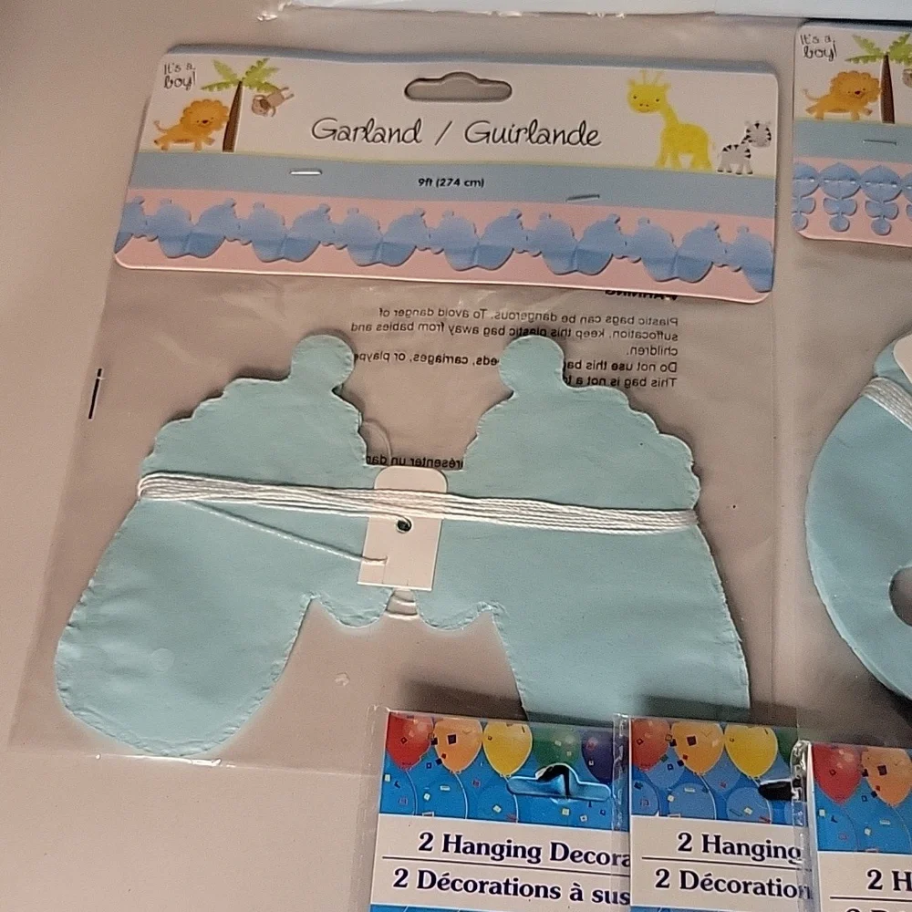 It's A Boy Party Decor Bundle
